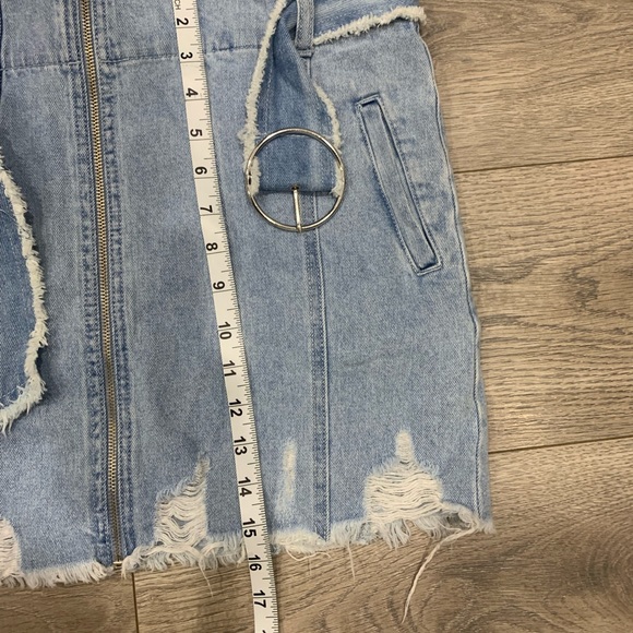 Forever 21 Denim Mini Skirt - Picture 6 of 6